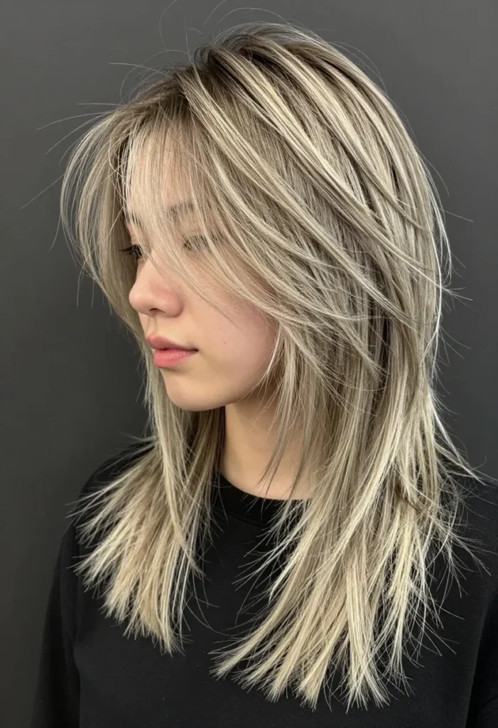 Two-Tone Wispy Style Two-Tone Wispy Style