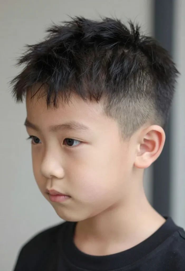 Undercut With Short Textured Top Undercut With Short Textured Top