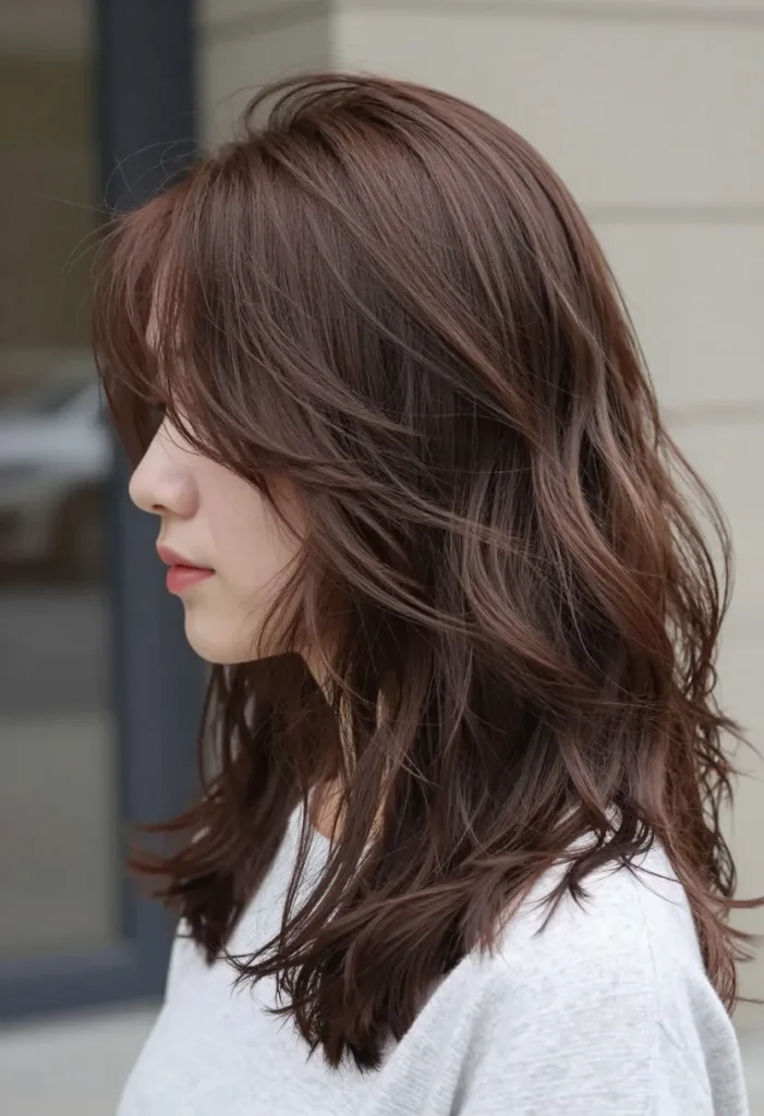 Wavy Style with Side Shave Wavy Style with Side Shave