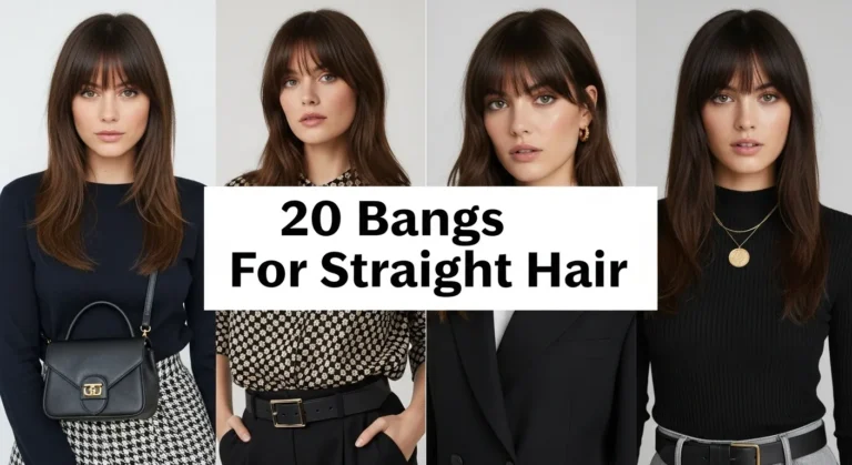 20 Bangs for Straight Hair