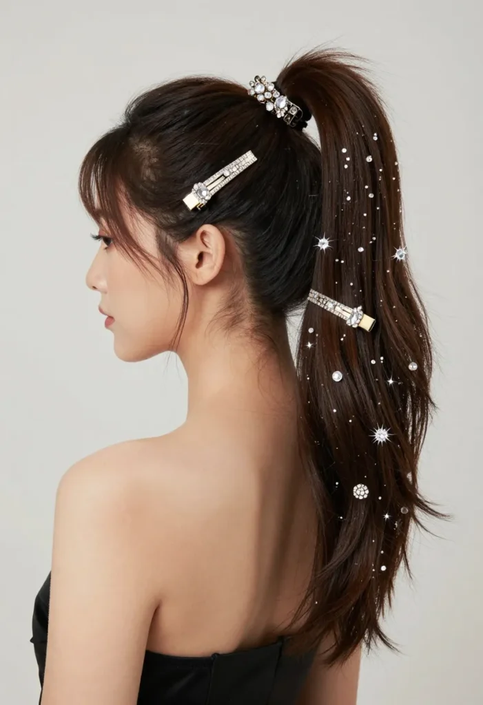 Accessorized Ponytail Accessorized Ponytail