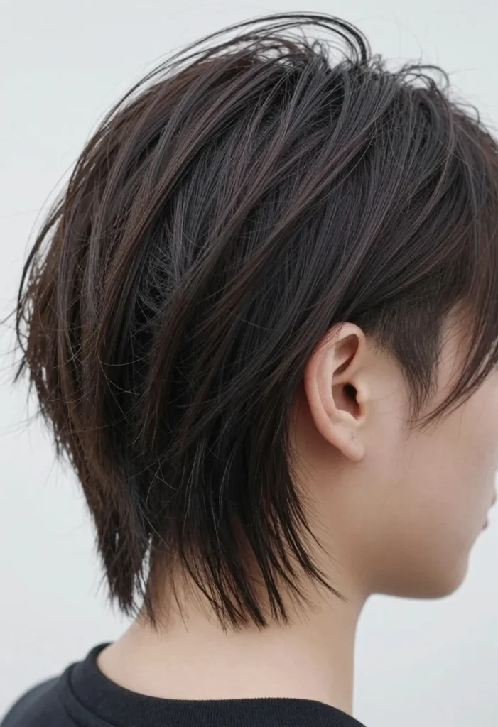 Asymmetrical Slash Fringe Asymmetrical Slash Fringe