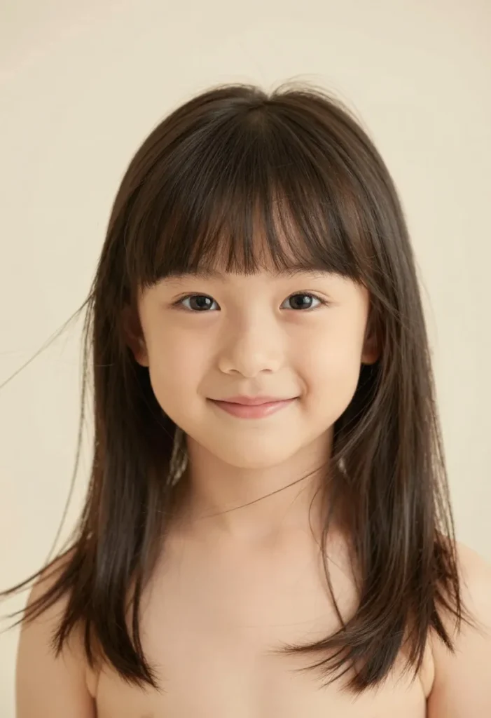 Baby Bangs With Long Layers Baby Bangs With Long Layers