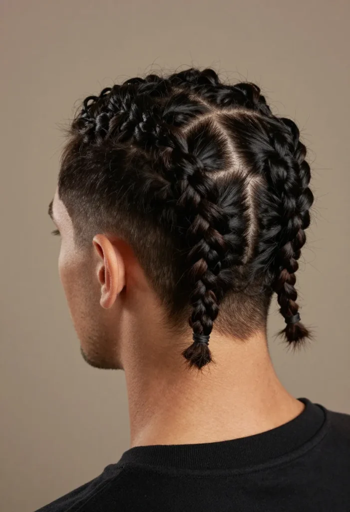 Barrel and 2-Strand Braid Combo Barrel and 2-Strand Braid Combo