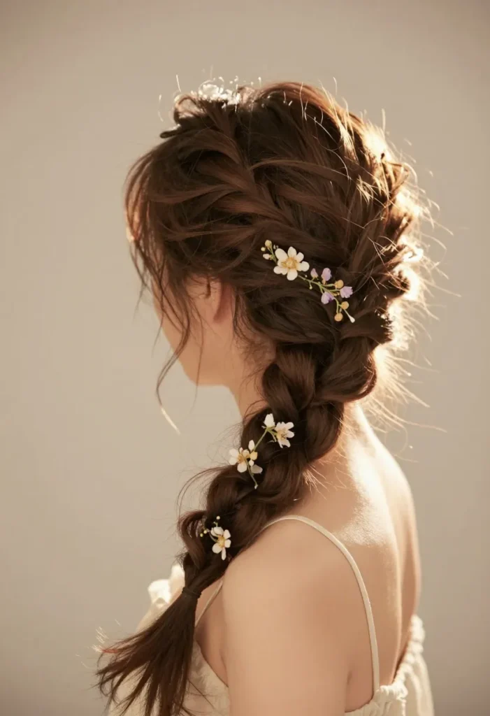 Boho Braided Updo Boho Braided Updo