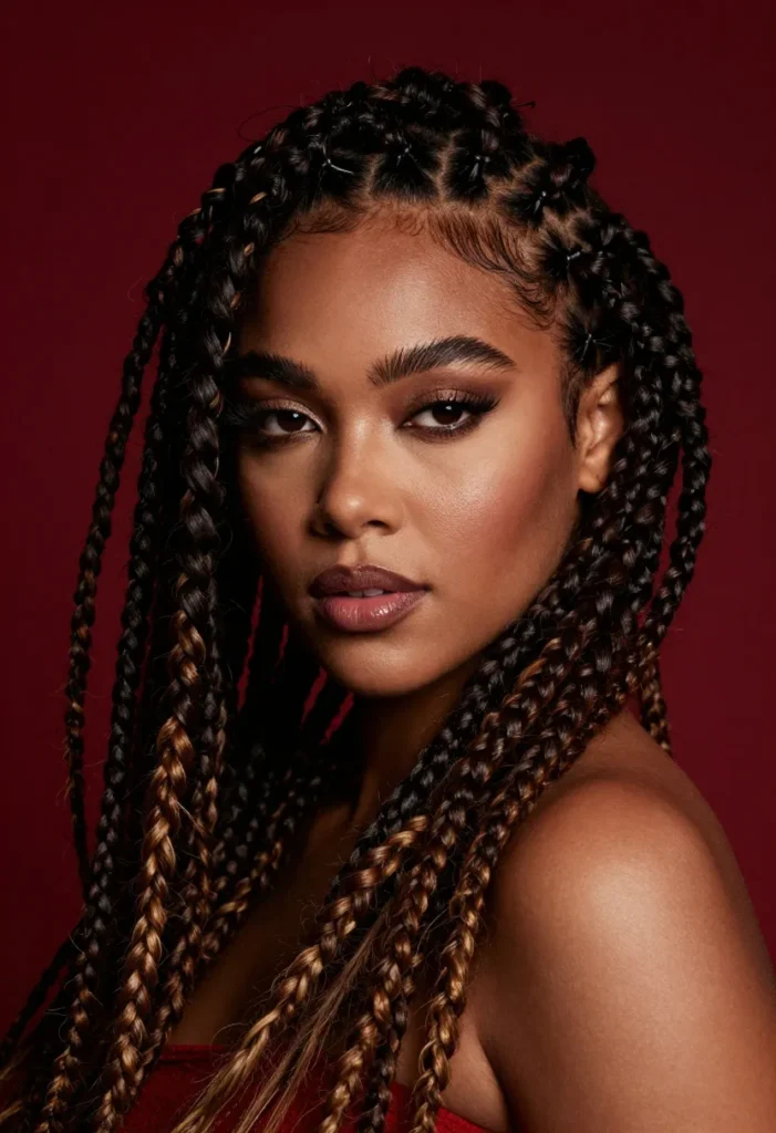 Bold yet Romantic Side-Swept Dreads Bold yet Romantic Side-Swept Dreads