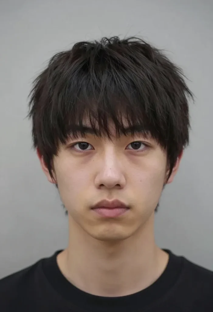 Bowl Cut with Brushy Ends Bowl Cut with Brushy Ends