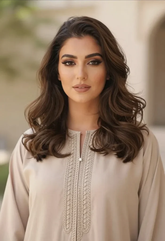 Braided Front with Open Hair Braided Front with Open Hair