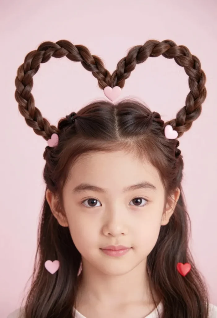 Braided Heart Crown Braided Heart Crown