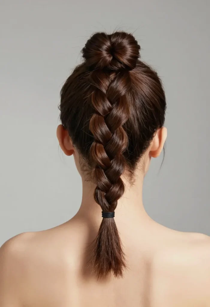 Braided Top Knot Braided Top Knot