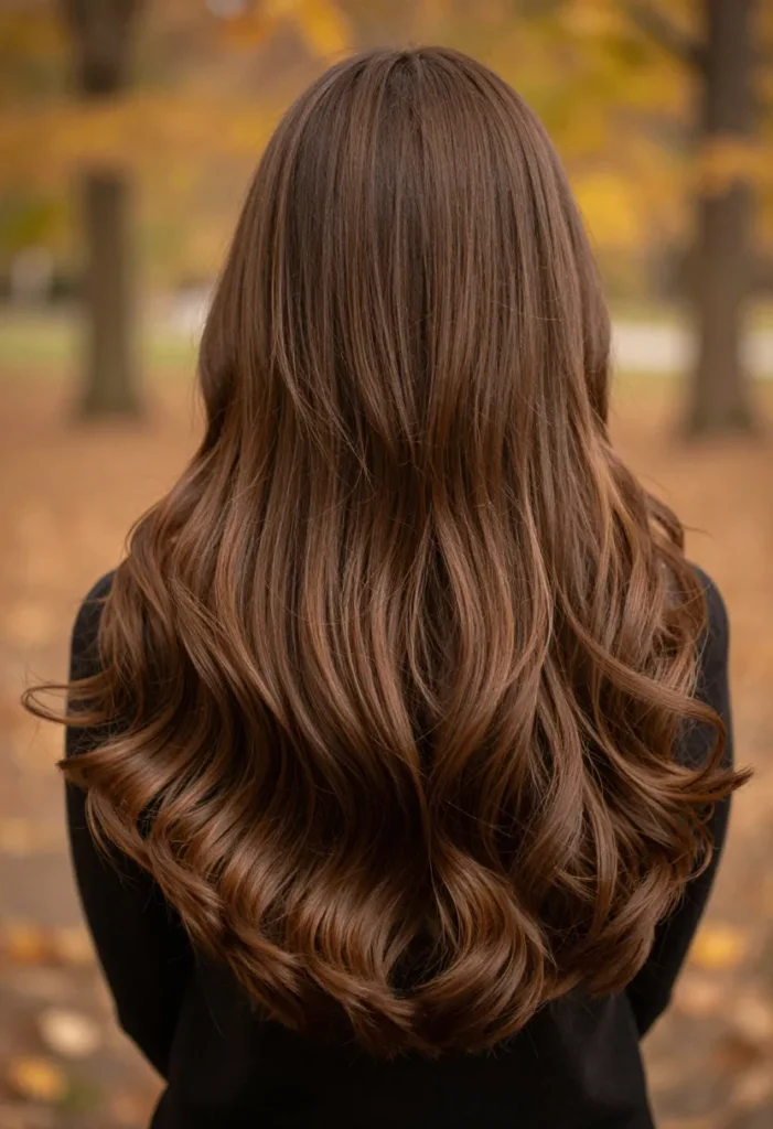 Chocolate Brown Balayage Chocolate Brown Balayage