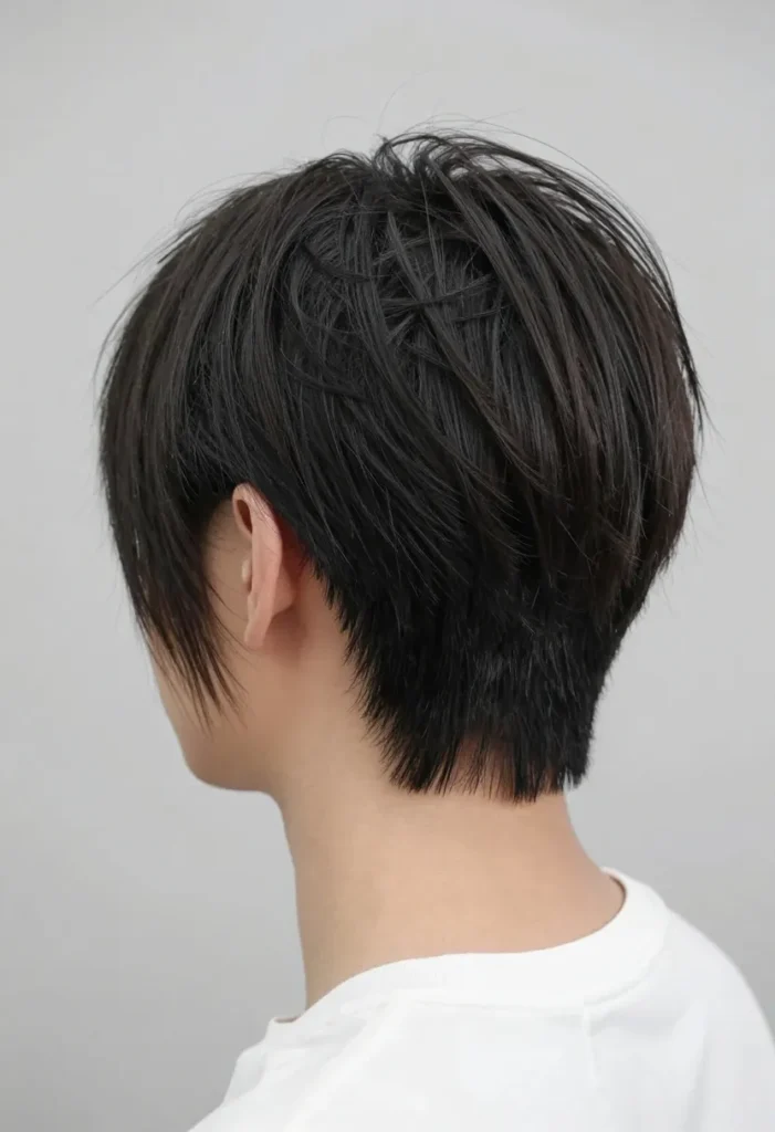 Choppy Linear Undercut Choppy Linear Undercut