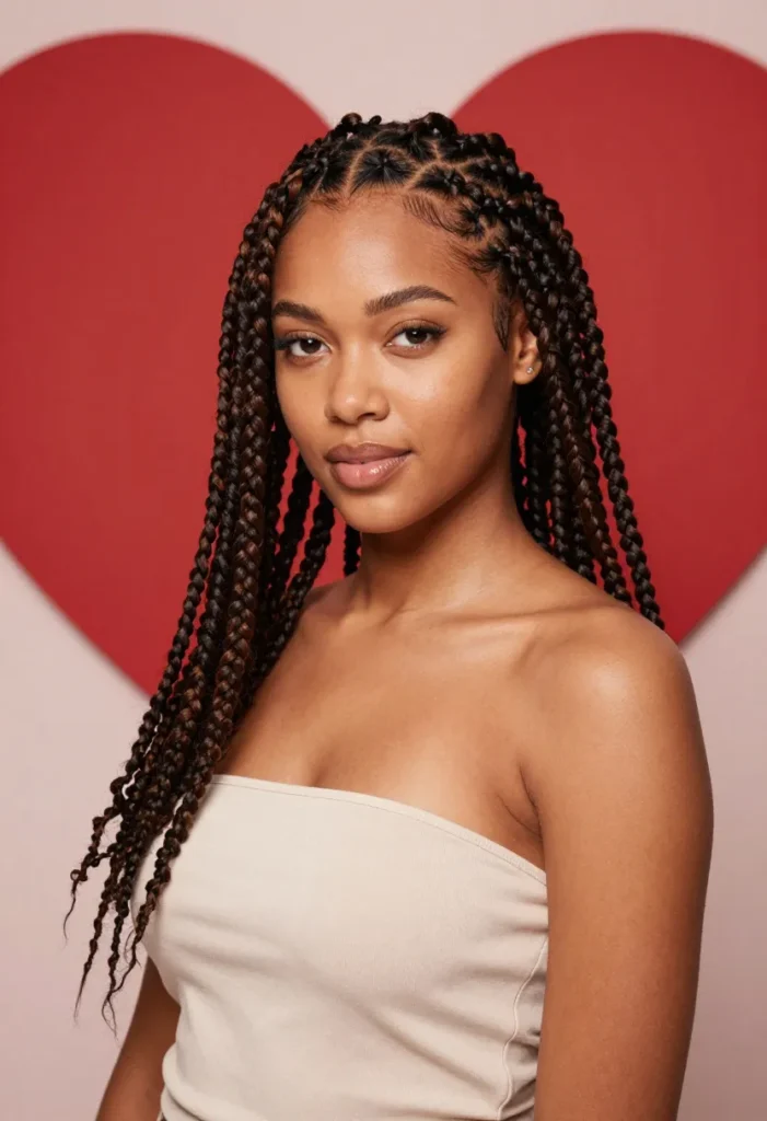 Classic Valentine Two-Strand Locs Classic Valentine Two-Strand Locs
