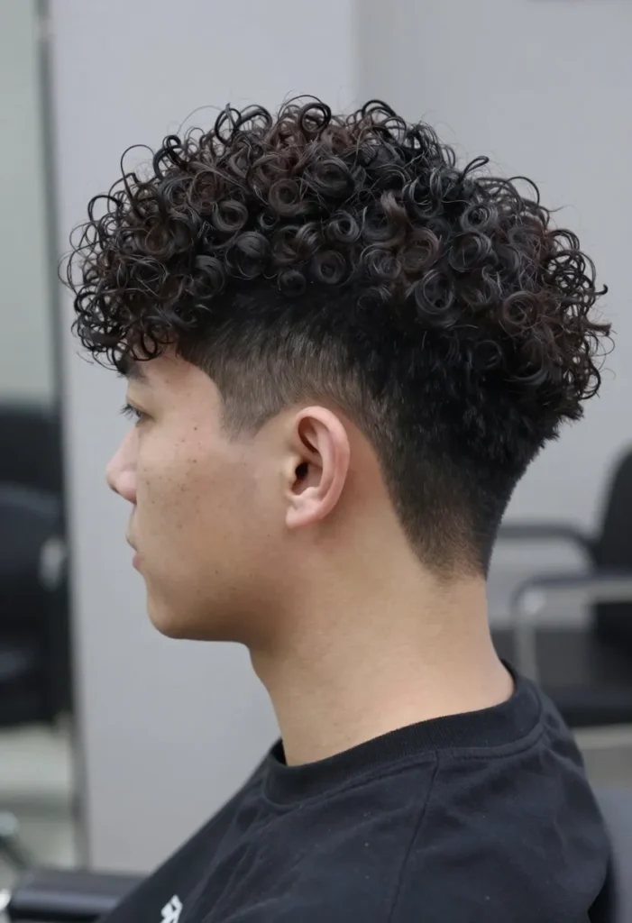 Clean Cut Curly Look Clean Cut Curly Look