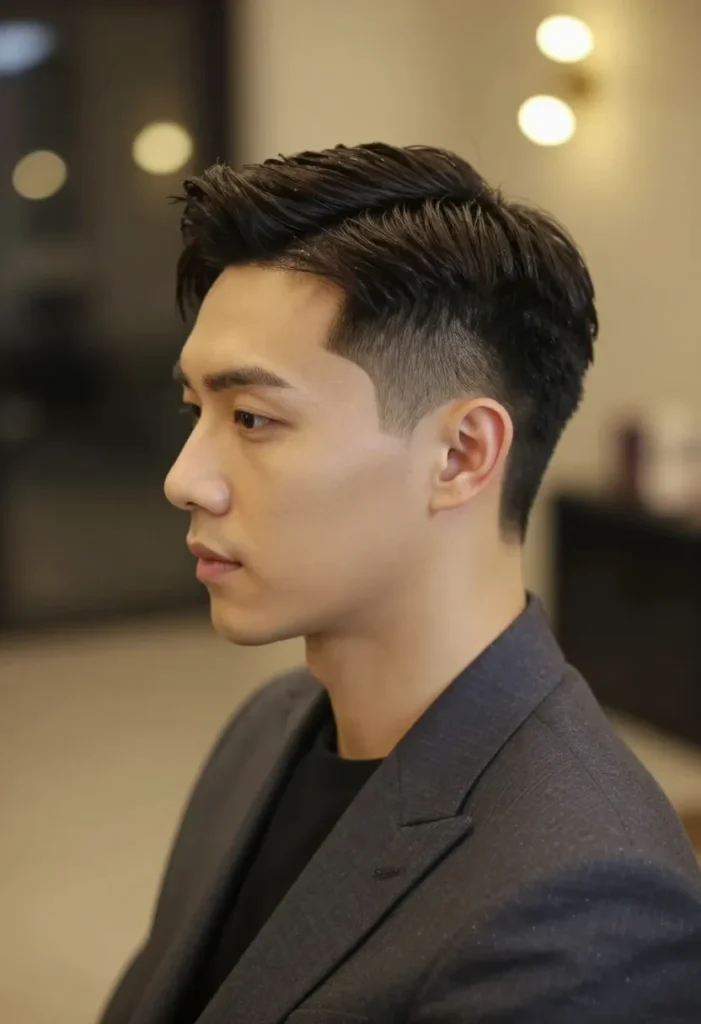 Clean Side-Swept Gentleman Clean Side-Swept Gentleman