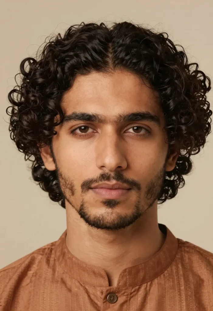 Curly Middle Part Curly Middle Part