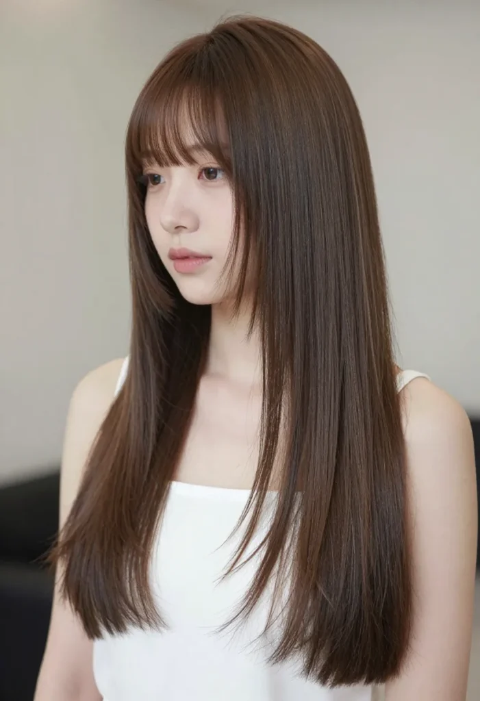 Curtain Bangs for Mid-Length Hair Curtain Bangs for Mid-Length Hair