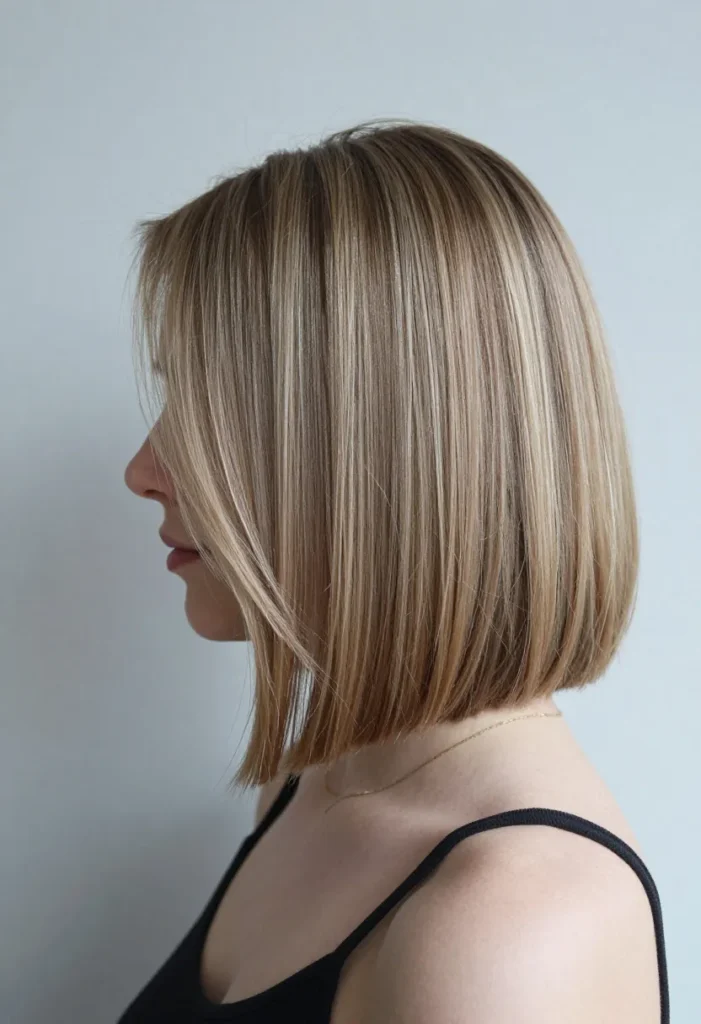 Dark Blonde Straight Bob Dark Blonde Straight Bob