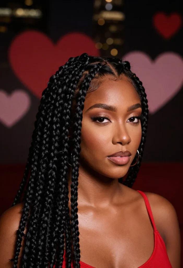 Elegant Date-Night Twist Loc Style Elegant Date-Night Twist Loc Style