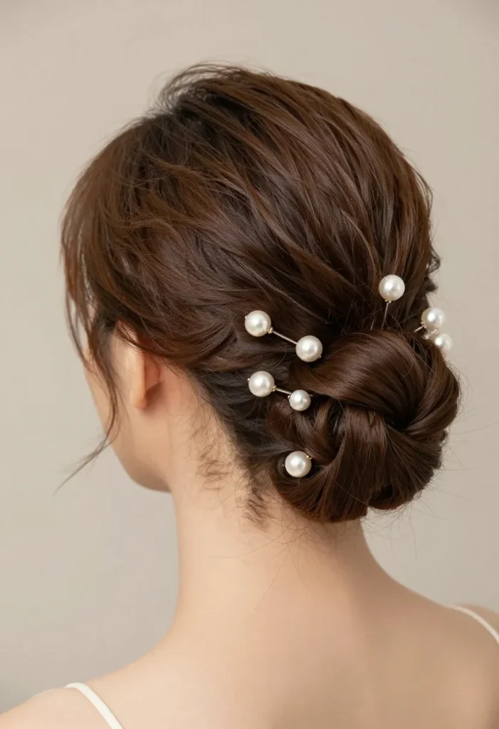 Elegant First Communion Updo Elegant First Communion Updo