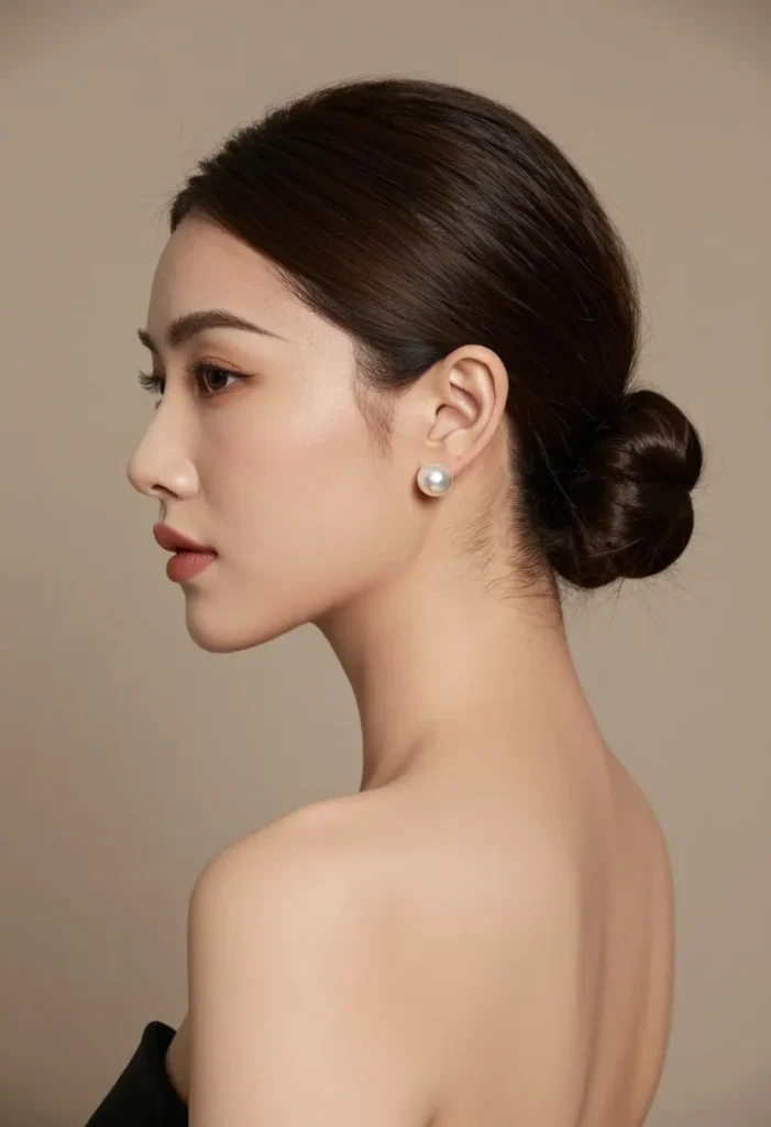 Elegant Low Bun Elegant Low Bun