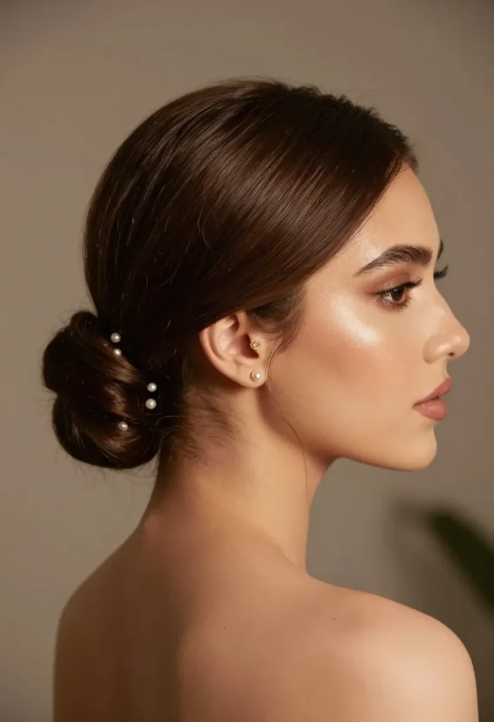 Elegant Low Chignon Elegant Low Chignon