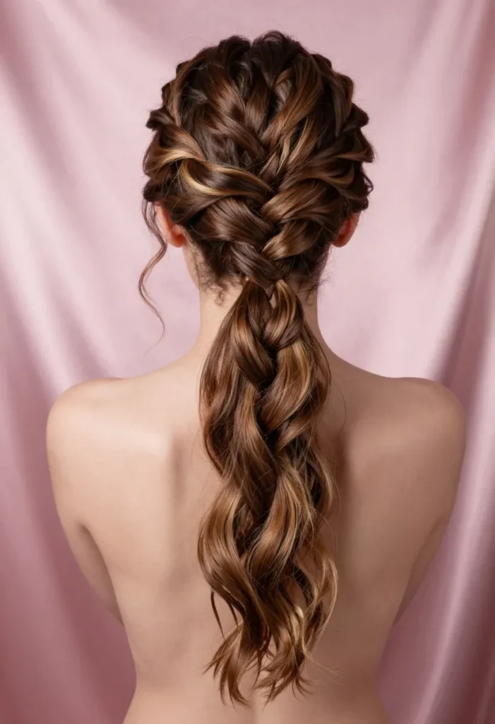 Fishtail Braid Ponytail Fishtail Braid Ponytail