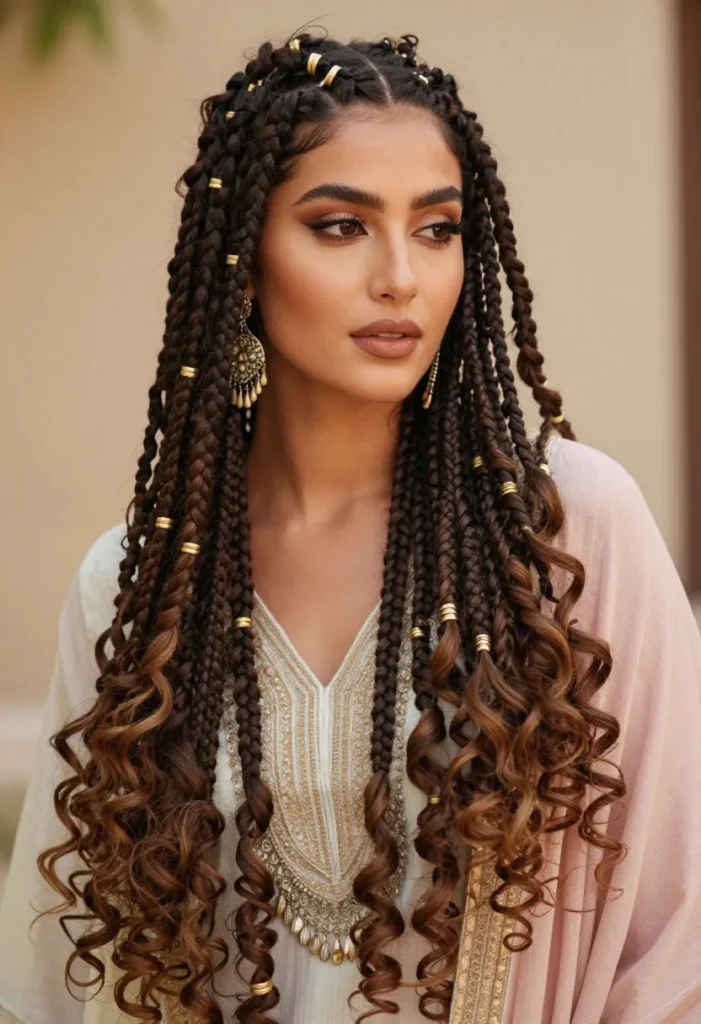 Boho Knotless Braids Boho Knotless Braids