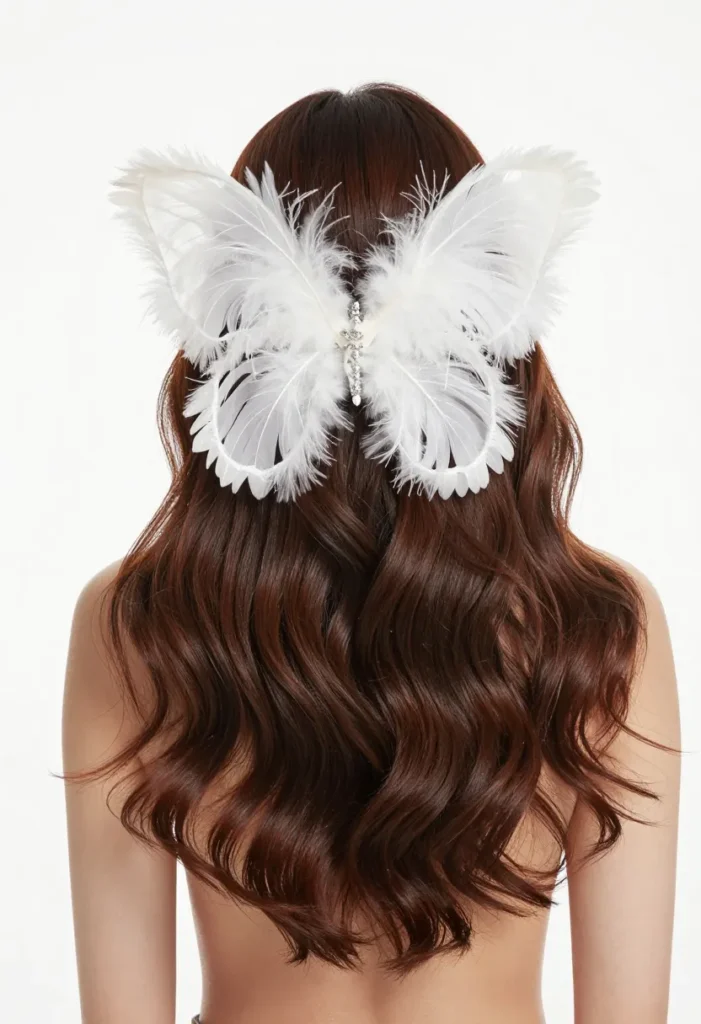 v Flipped-Up Feathered Cut