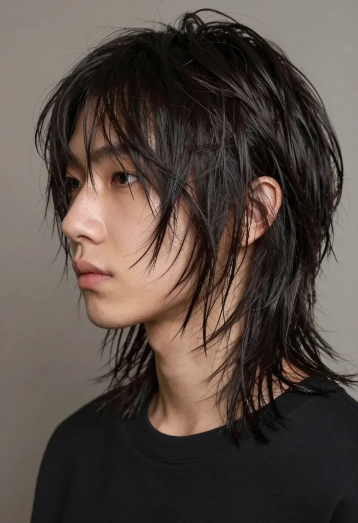 Flow Hairstyle with Jagged Layers Flow Hairstyle with Jagged Layers