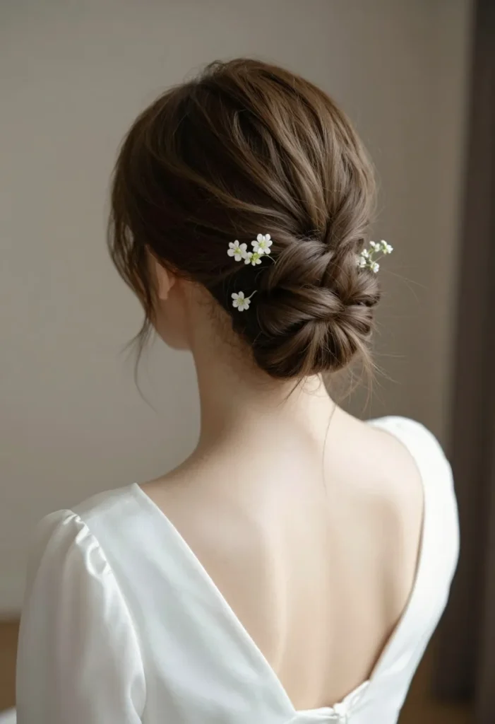 Graceful First Communion Updo Graceful First Communion Updo