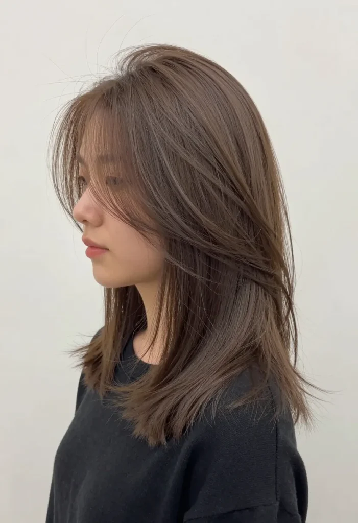 Haircut with Feathered Layers Haircut with Feathered Layers