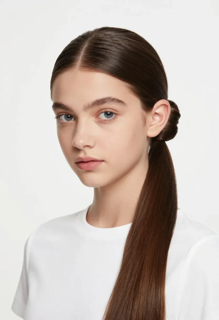 Half-Up Half-Down with Bow Half-Up Half-Down with Bow