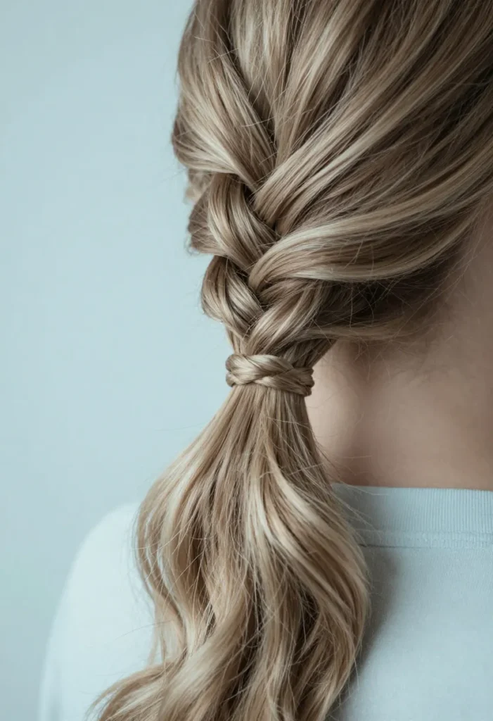 Half-Up Rope Braid Half-Up Rope Braid