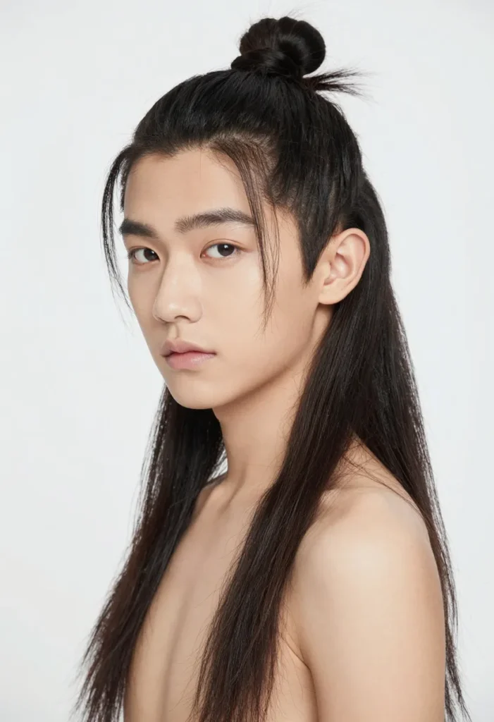 Half-Up Top Knot