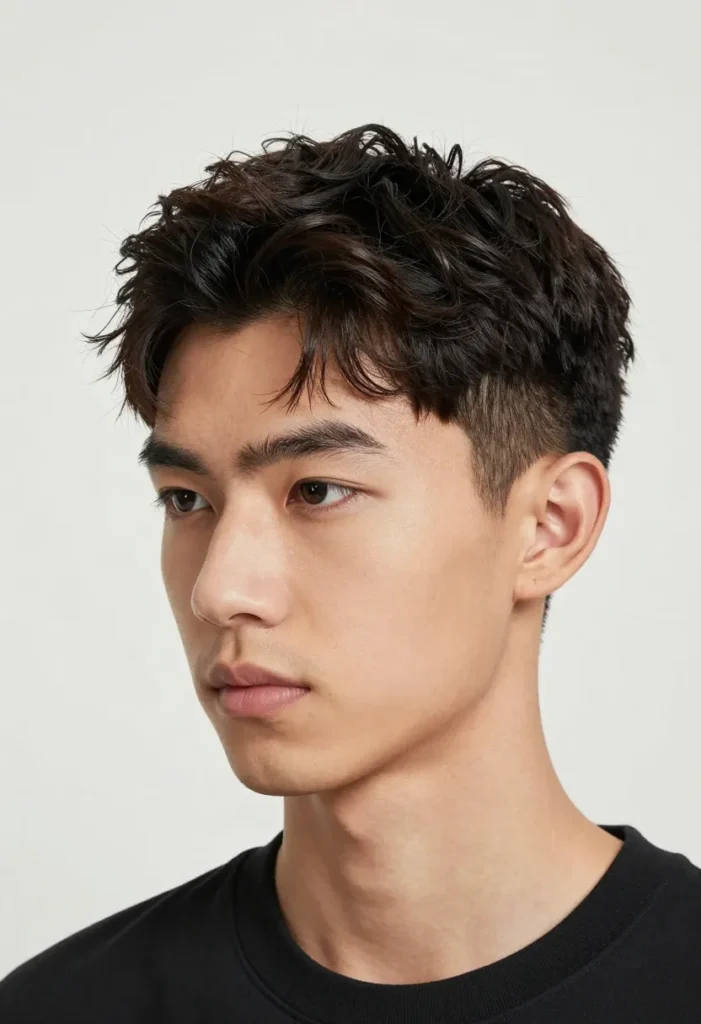 High Fade for Thick Wavy Hair High Fade for Thick Wavy Hair