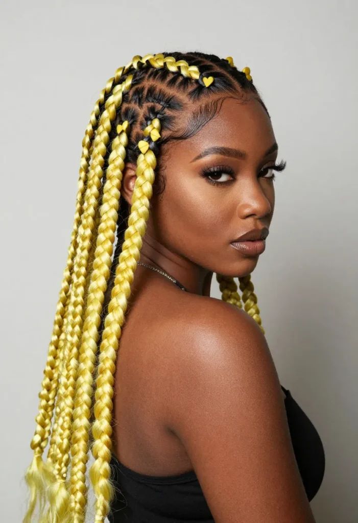 Lemonade Heart Braids Lemonade Heart Braids