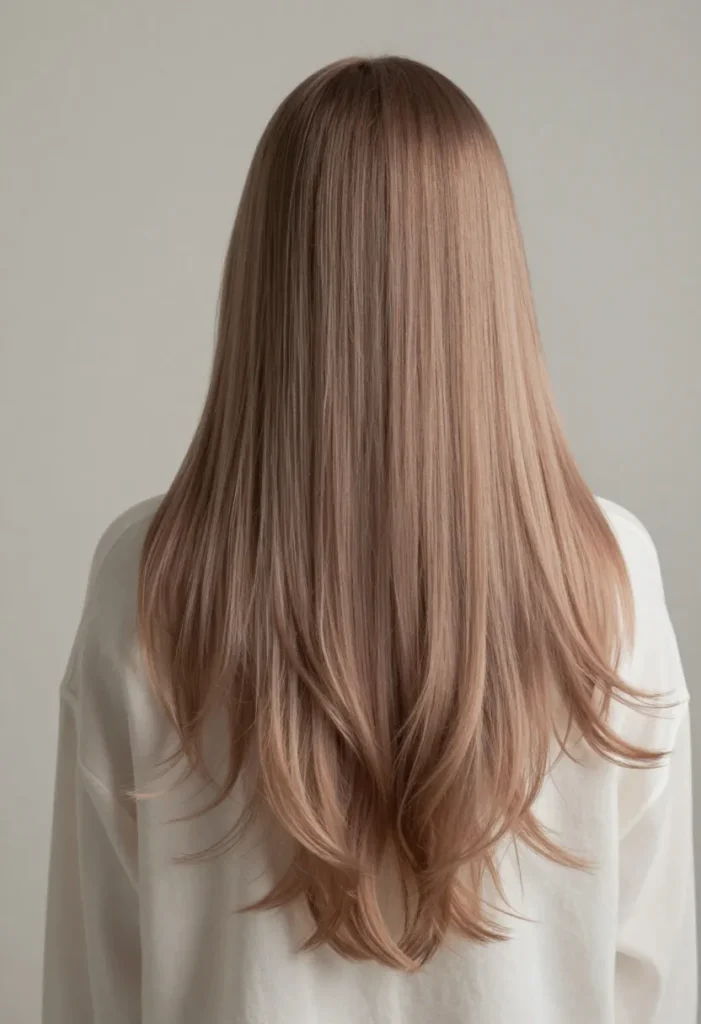 Long Locks with Face-Framing Long Locks with Face-Framing