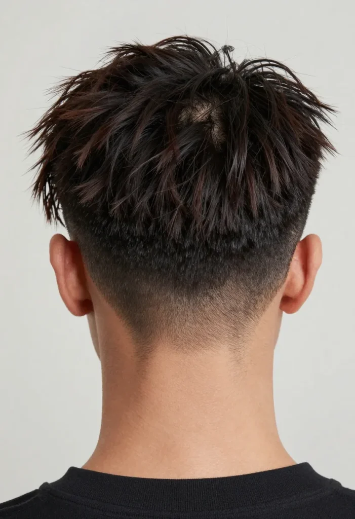 Longer Top with Disconnected Fade Longer Top with Disconnected Fade