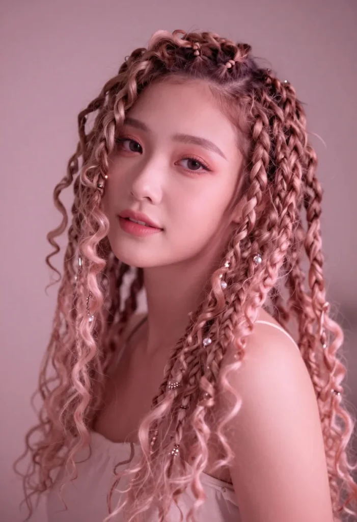 Love Charm Side-Swept Dreadlocks Love Charm Side-Swept Dreadlocks