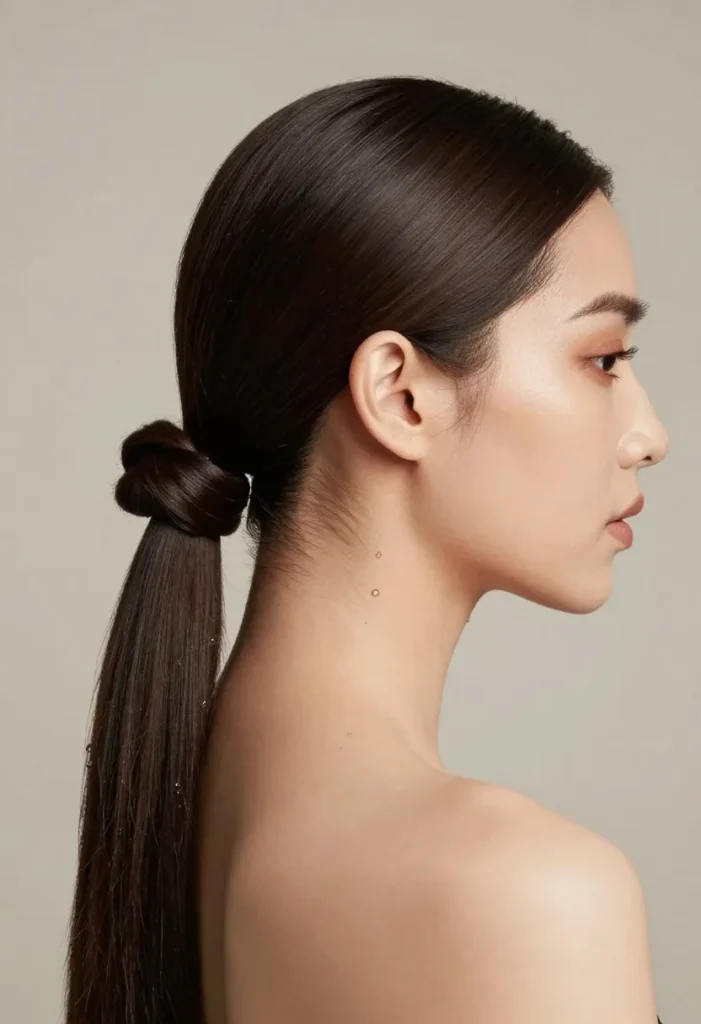 Low Bubble Ponytail Low Bubble Ponytail
