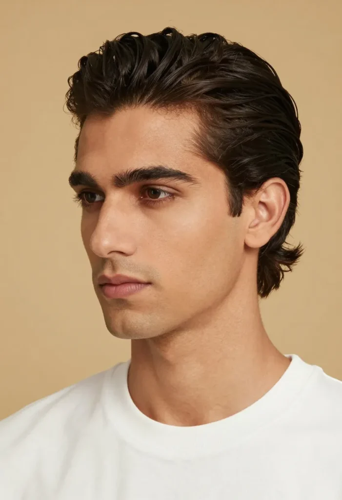 Medium Slick Back Flow Medium Slick Back Flow