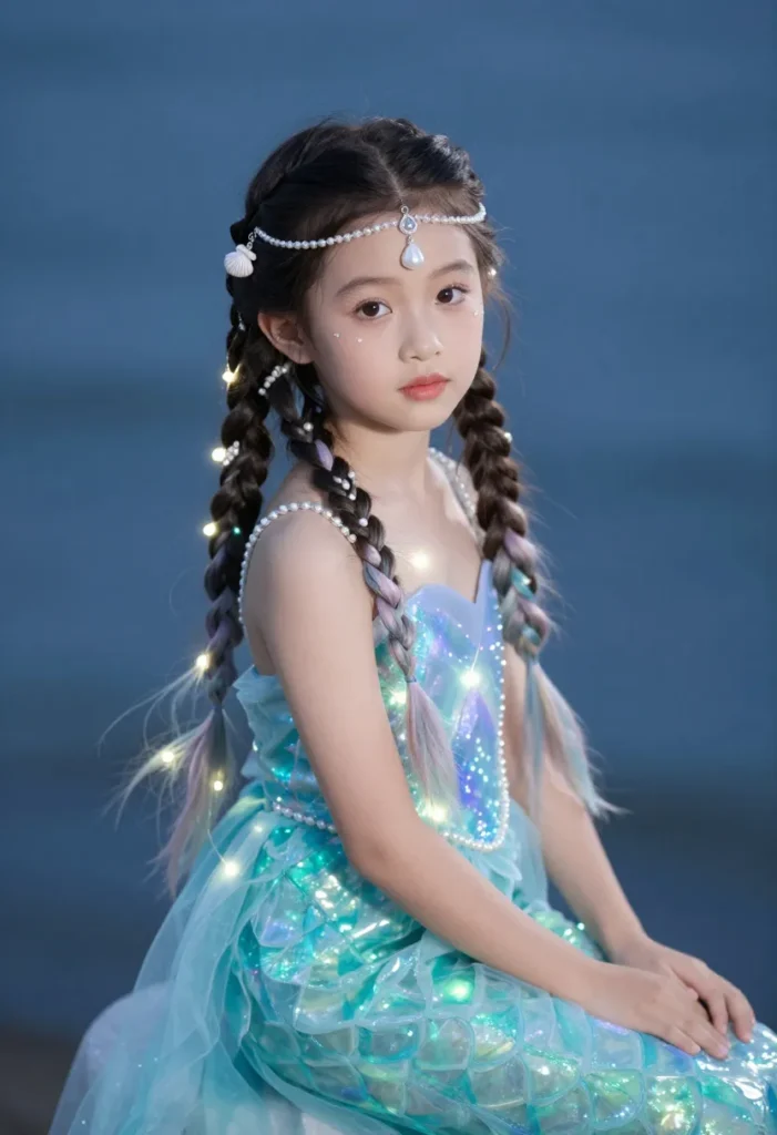 Mermaid-Inspired Braids Mermaid-Inspired Braids