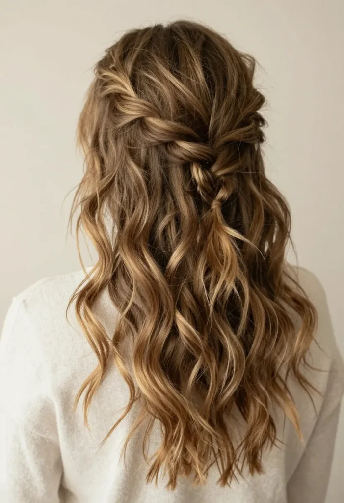 Messy Braided Hairdo Messy Braided Hairdo