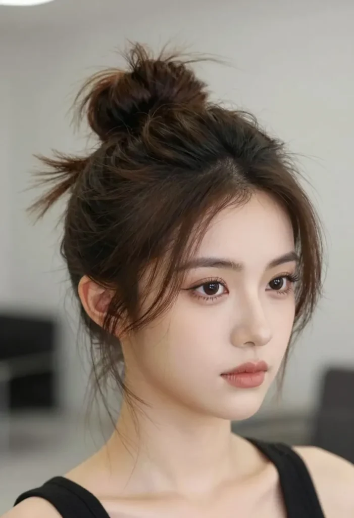 Messy High Bun Messy High Bun