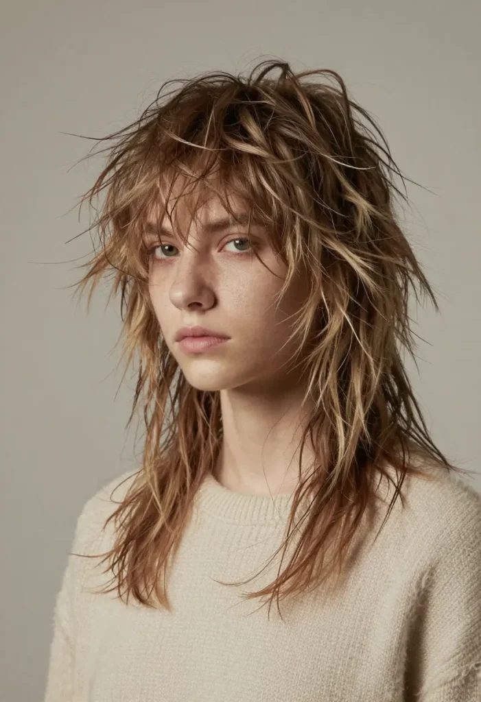 Messy Wolf Haircut Messy Wolf Haircut