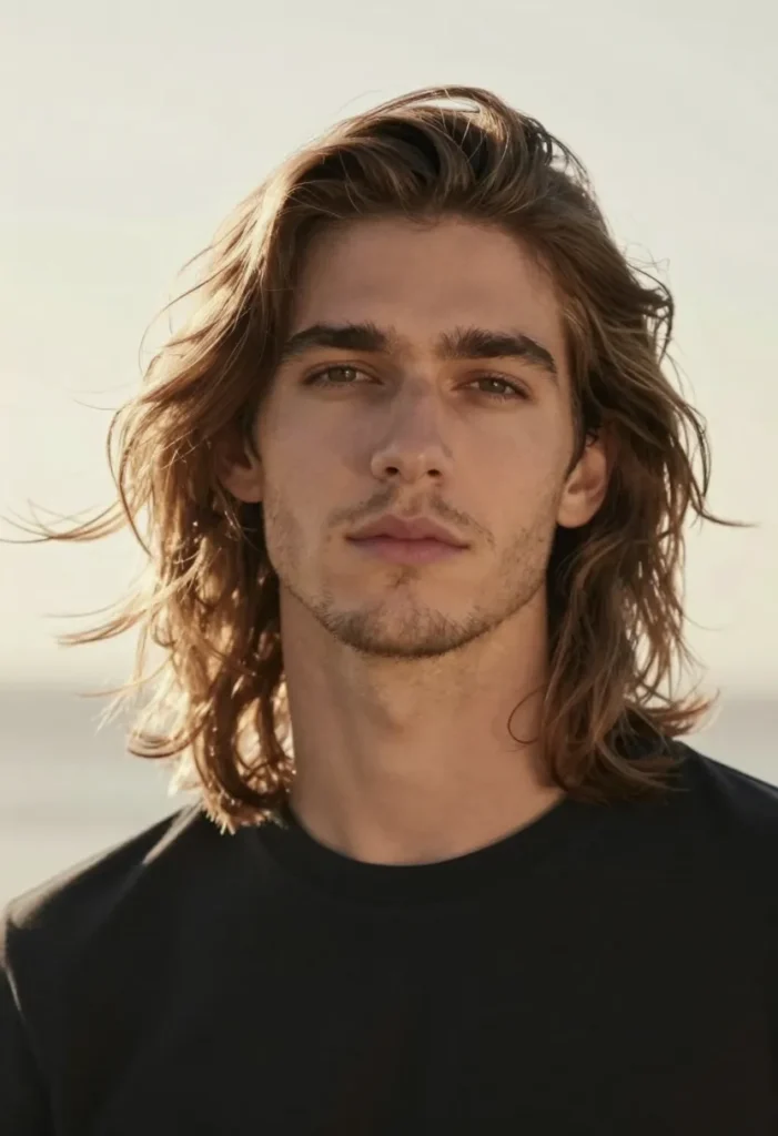 Mid-Length Flowy Style Mid-Length Flowy Style