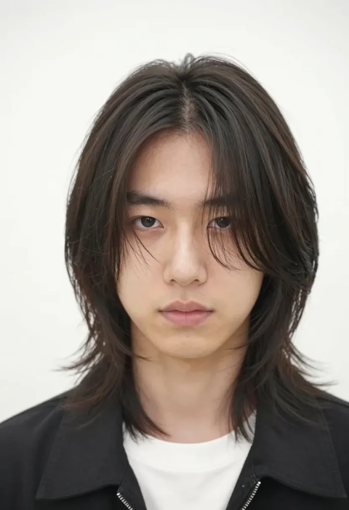 Middle Part Flow Haircut Middle Part Flow Haircut