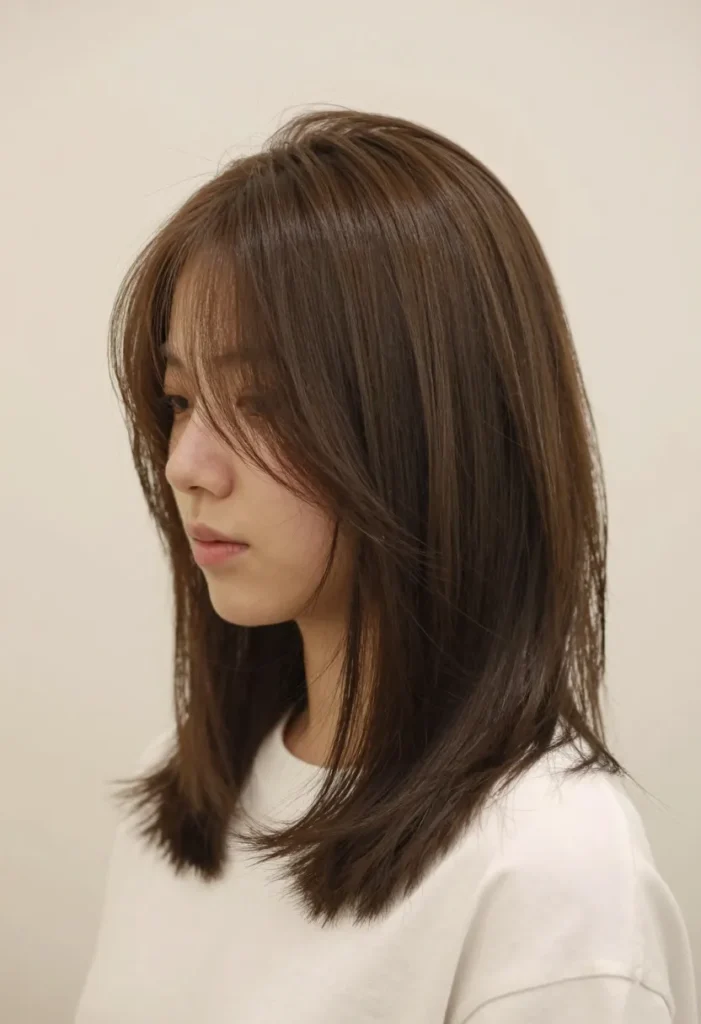 Midi Cut with Front Highlights Midi Cut with Front Highlights