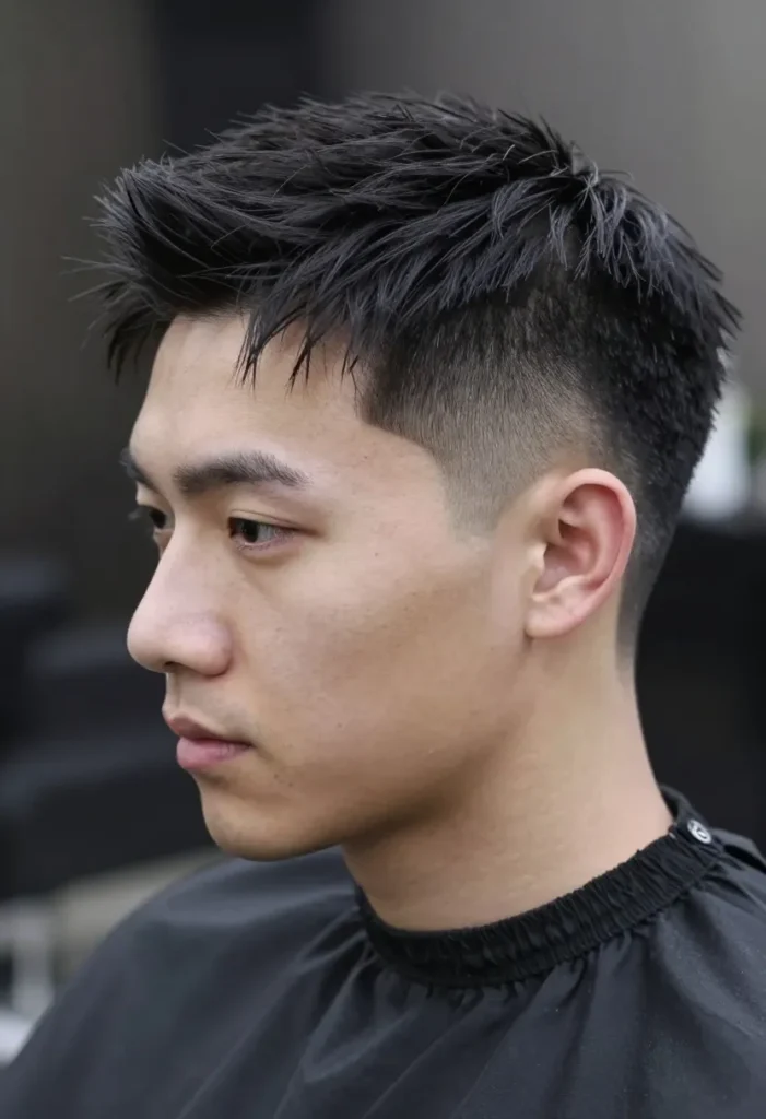 Minimal Side Sweep Men's Cut Minimal Side Sweep Men's Cut